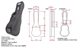 Ukulele Carry Case 